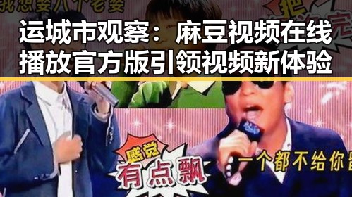 运城市观察：麻豆视频在线播放官方版引领视频新体验