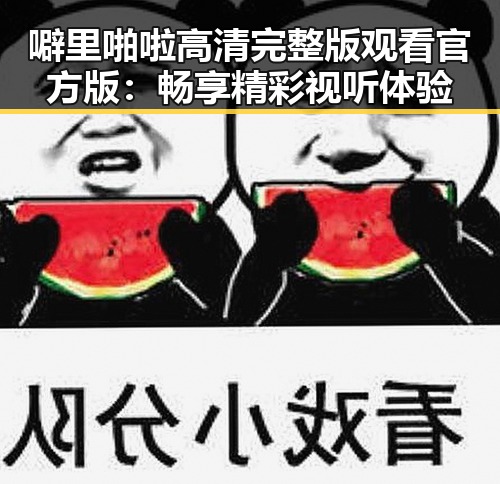 噼里啪啦高清完整版观看官方版：畅享精彩视听体验