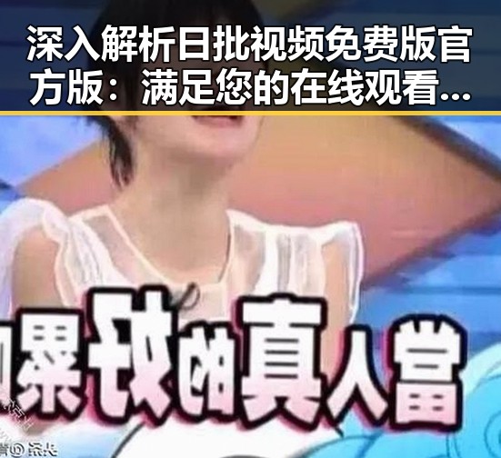 深入解析日批视频免费版官方版：满足您的在线观看需求