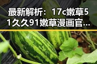 最新解析：17c嫩草51久久91嫩草漫画官方版免费版现状与趋势