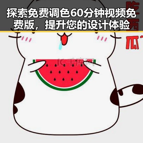探索免费调色60分钟视频免费版，提升您的设计体验