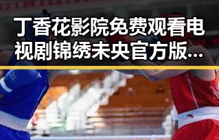 丁香花影院免费观看电视剧锦绣未央官方版：全面解析
