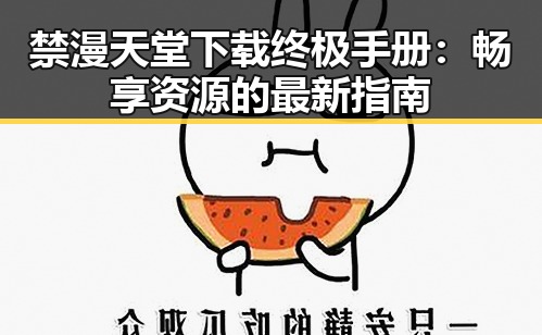 禁漫天堂下载终极手册：畅享资源的最新指南