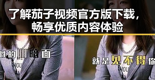 了解茄子视频官方版下载，畅享优质内容体验