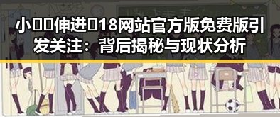 小🐔🐔伸进🈲18网站官方版免费版引发关注：背后揭秘与现状分析